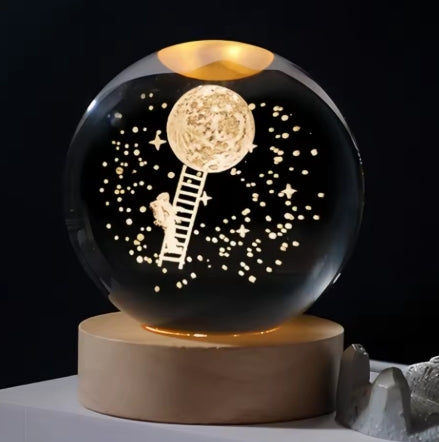 Lámpara Galaxia Giratoria